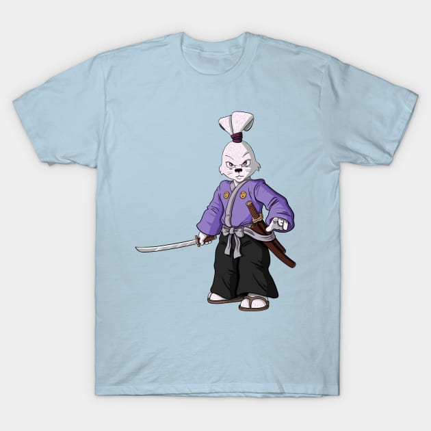 Ninja Rabbit T-Shirt by tabslabred